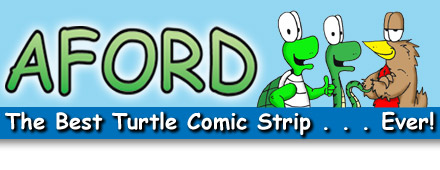 Aford by Aaron Riddle - The Best Turtle Comic Strip Ever!