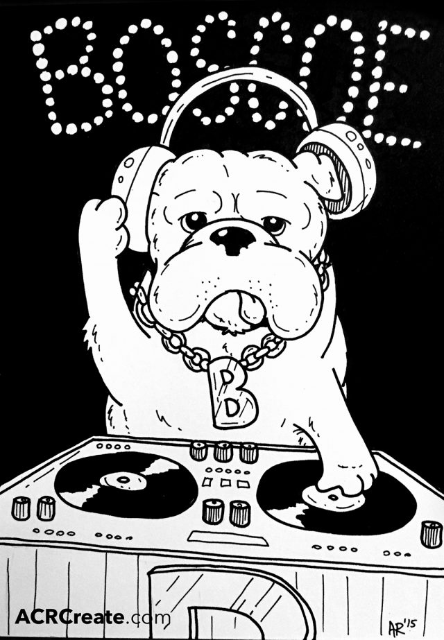 DJ Boscoe the Bulldog