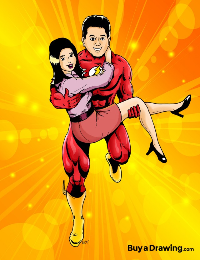 Draw Me as a Superhero: The Flash!