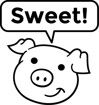Buy-a-Drawing-Logo-Pig-Head-Voice-Bubble-sweet