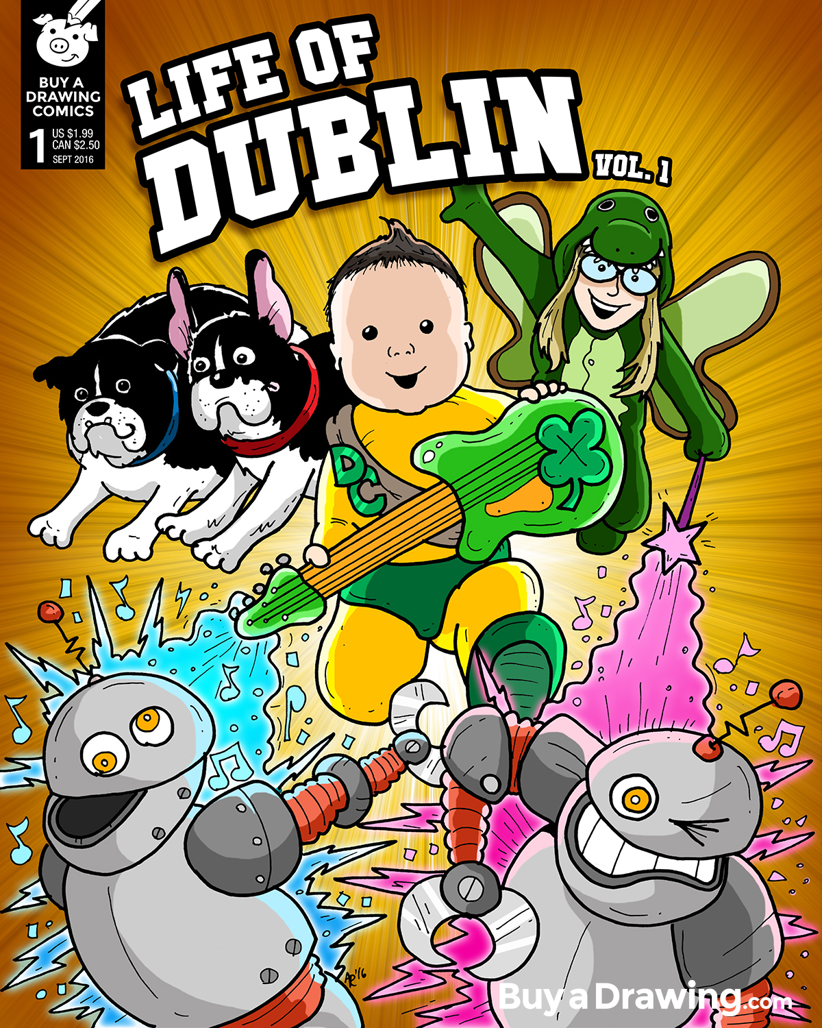 The Life of Dublin Vol. 1 Comic Book Cover